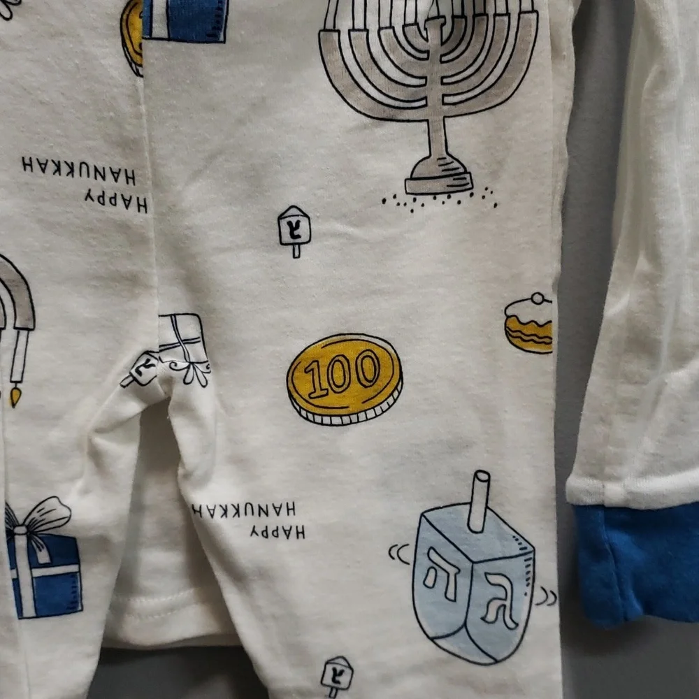 Carter's NWT 2-piece Happy Hanukkah Pajama Set